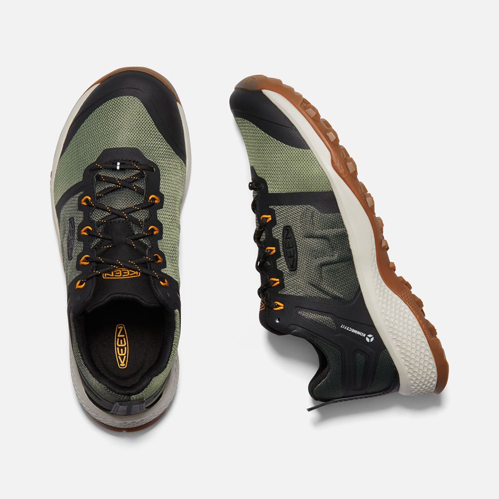 Chaussure de Randonnée Keen Homme Vert Olive | Explore Vent | GLYUW-2590